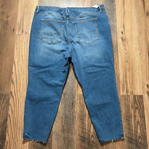 Good American x Calik Denim Jeans GCLAF228T Size 28-32 Plus NWT - Picture 3 of 7